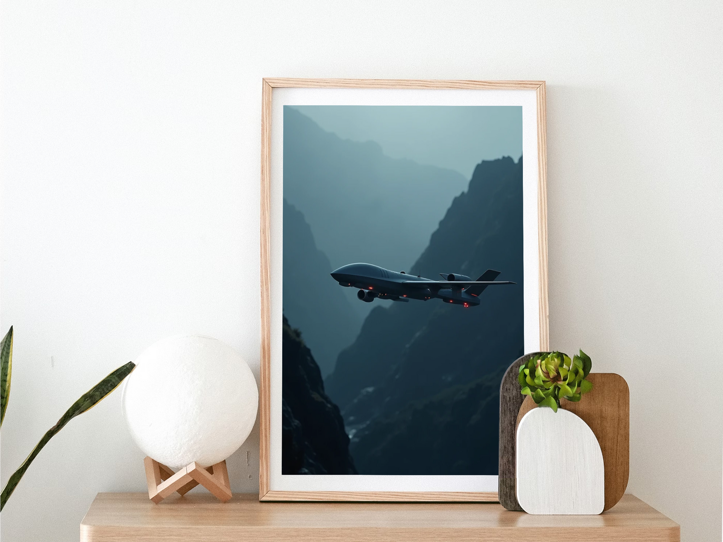 Military drone v2 poster
