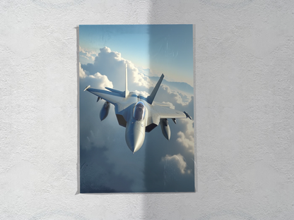 Fighter jet poster