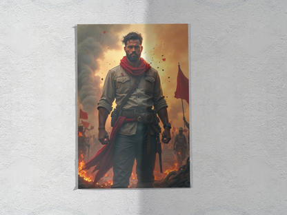 Liberty fighter, liberty art, fighter, liberty poster, soldier