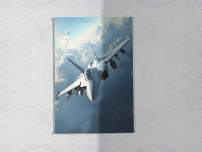 Fighter jet poster v2