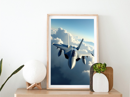 Fighter jet poster