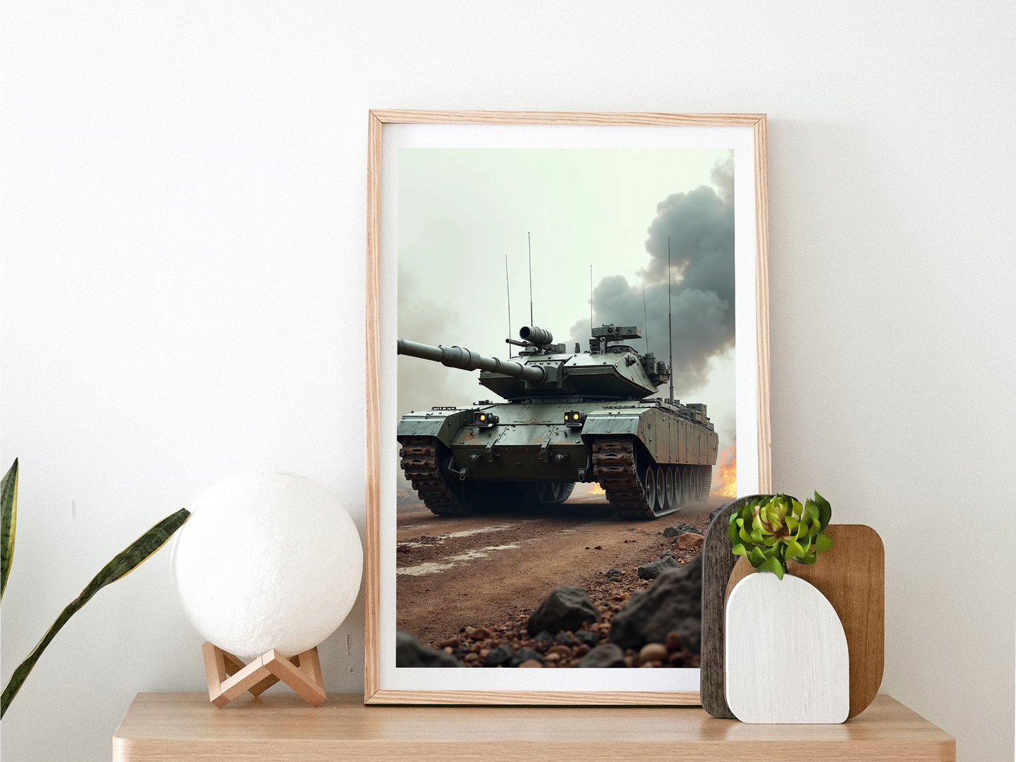 Tank poster, military poster, military wall art, tank wall art