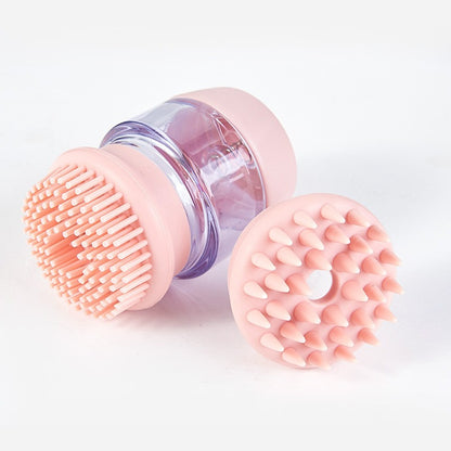 Silicone bath brush