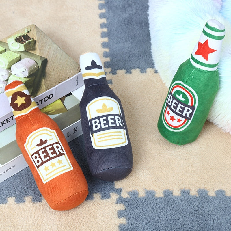 Beer chewing toy